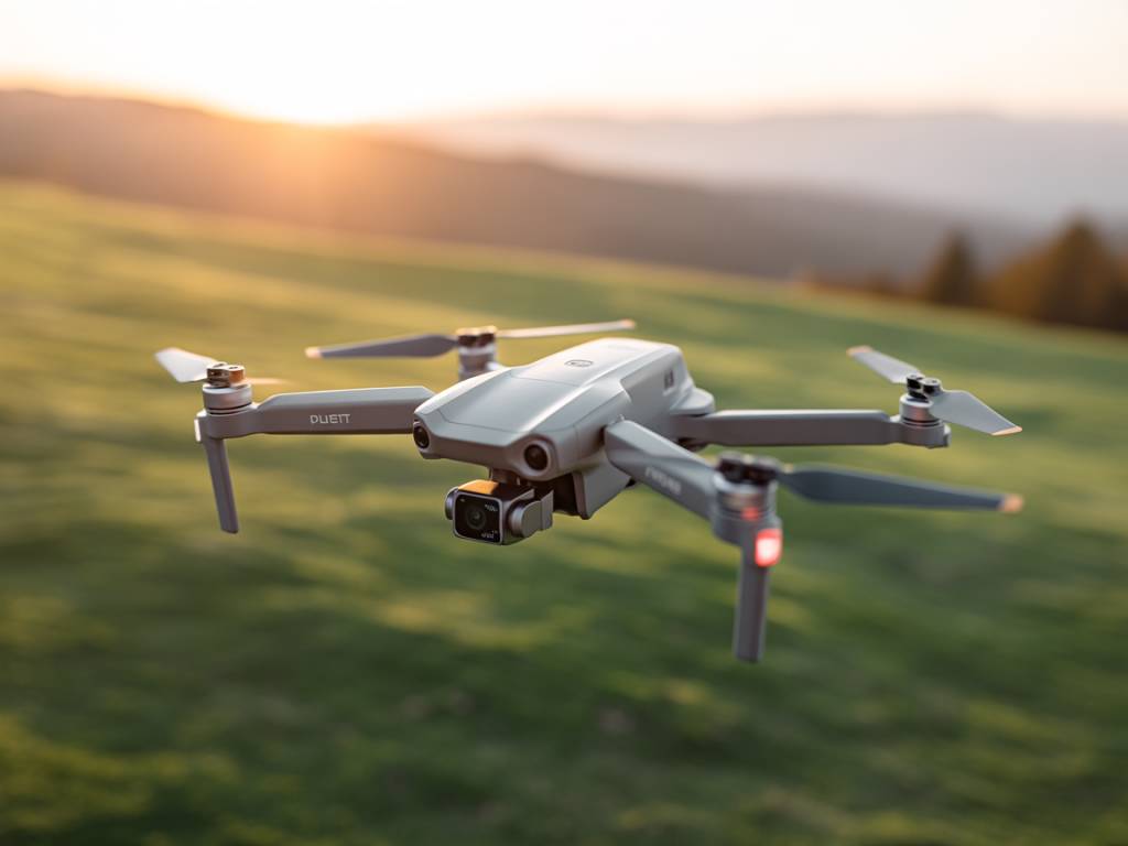 Drone potensic t2 test, fonctions intelligentes, suivi gps et retour automatique